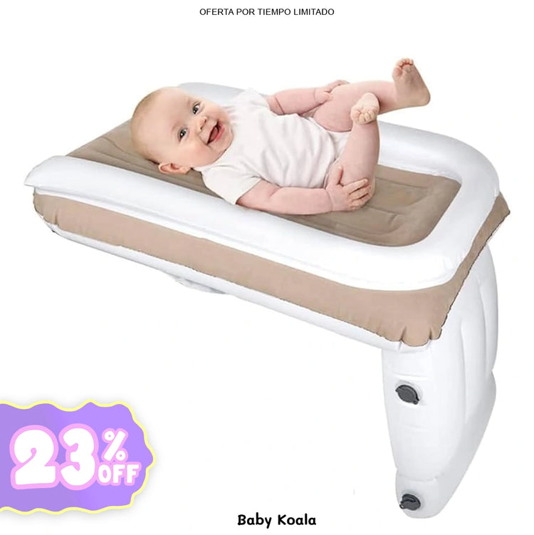 Colchón de viaje para avión y carro