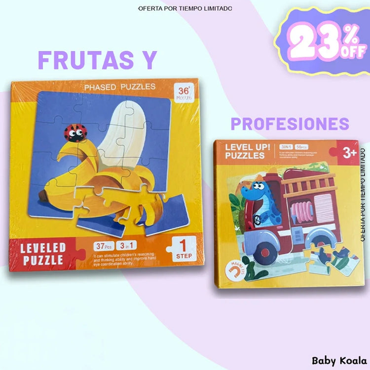 Libro Magnético Rompecabezas x 3 hojas / LLEVA 2 Y PAGA 1