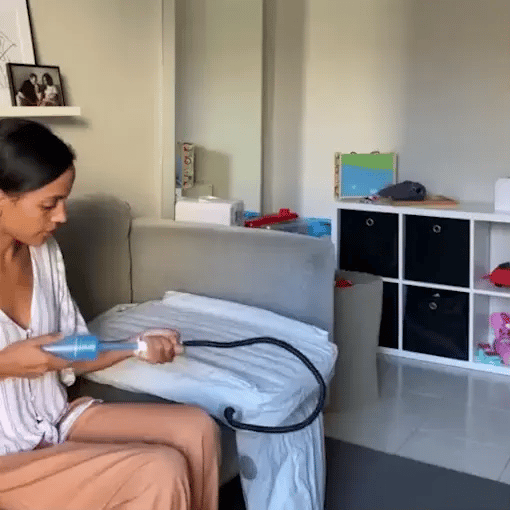 Colchón de viaje para avión y carro