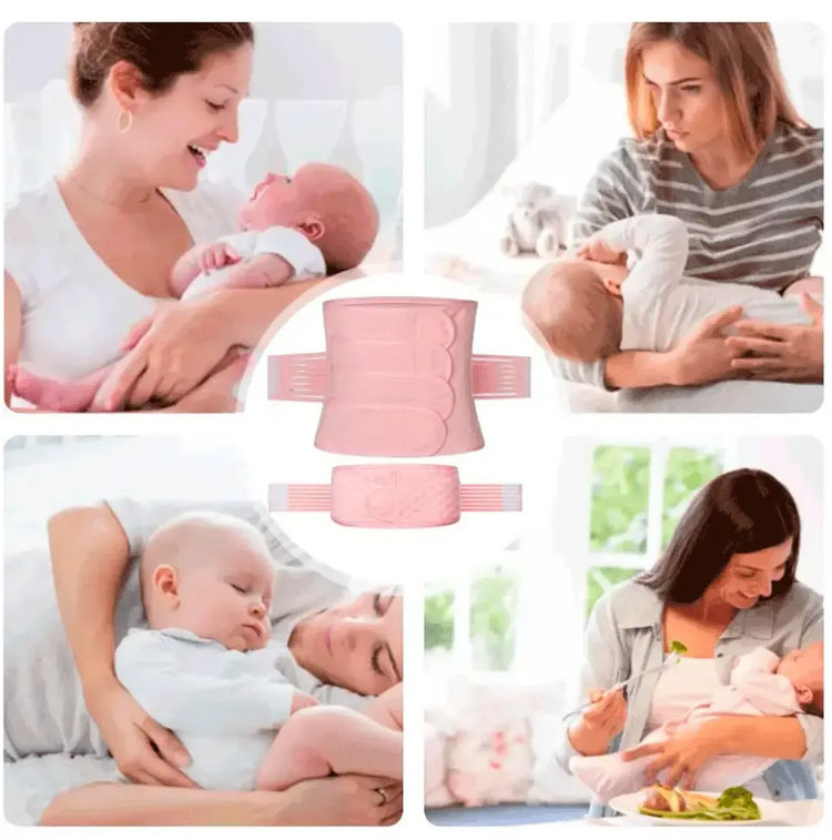 Faja Postparto | Color Rosado