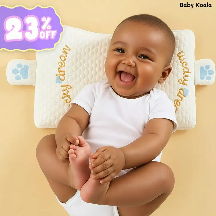 Almohada cabeza bebe