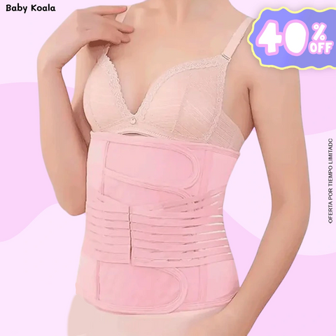 Faja Postparto | Color Rosado