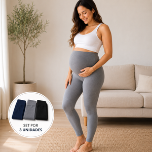 Leggins para embarazadas | PACK 3 COLORES