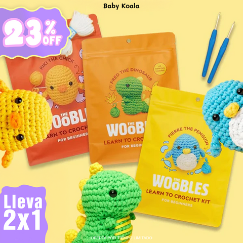 Kit de Tejido en Crochet / Super promo Lleva 2x1