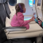 Colchón de viaje para avión y carro