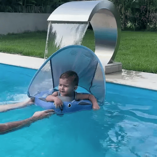 BabyWave® Flotador con techo para bebe