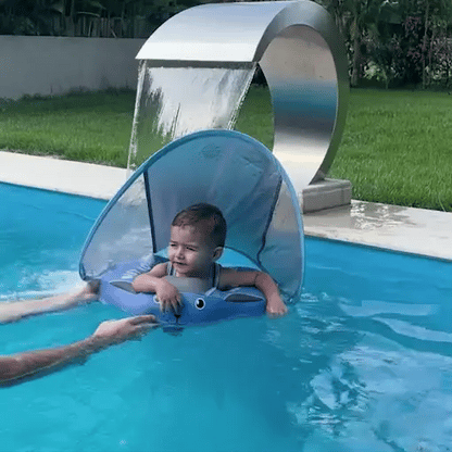 BabyWave® Flotador con techo para bebe
