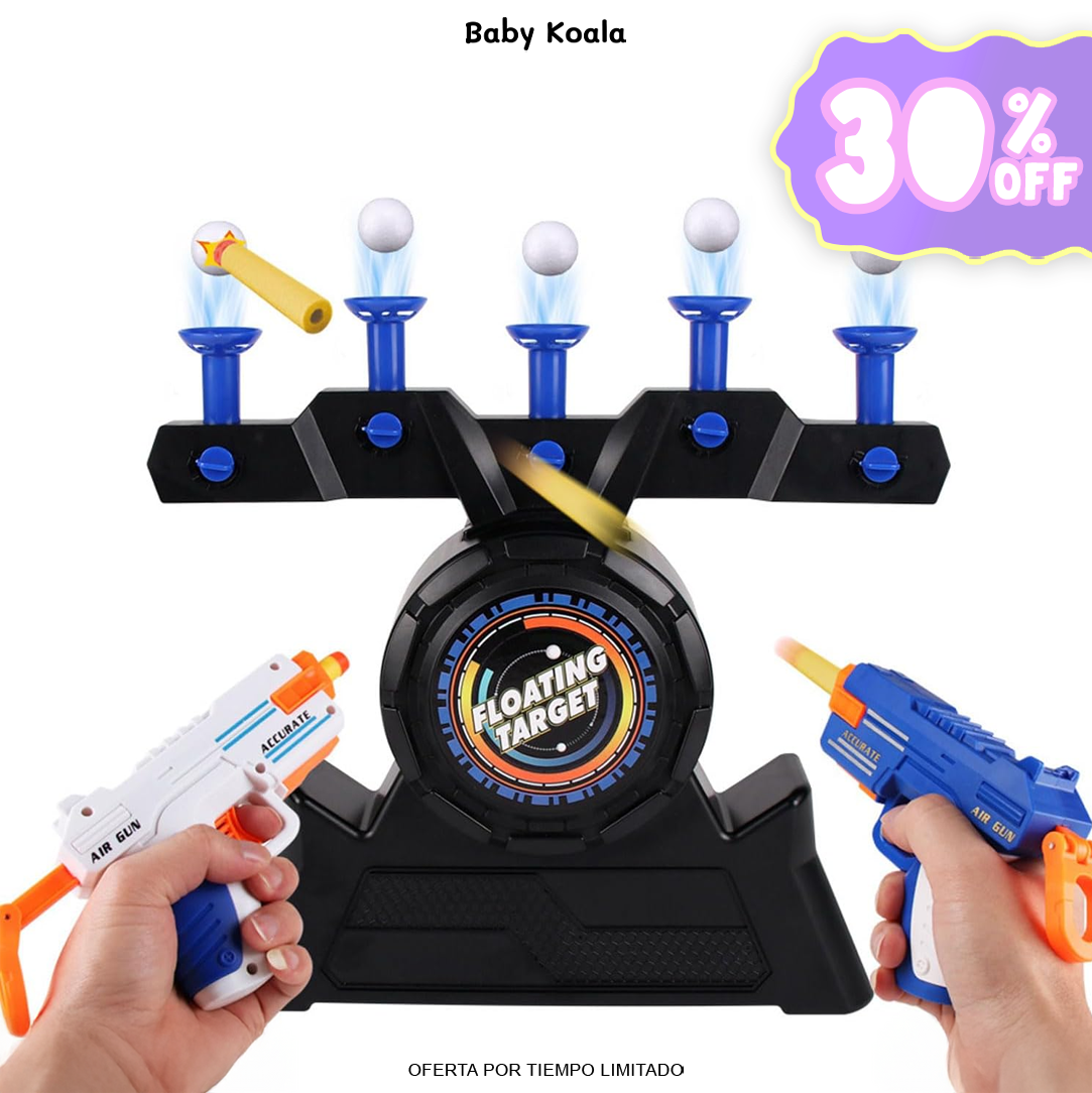 JUEGO FLOATING TARGET / Blaster de dardos