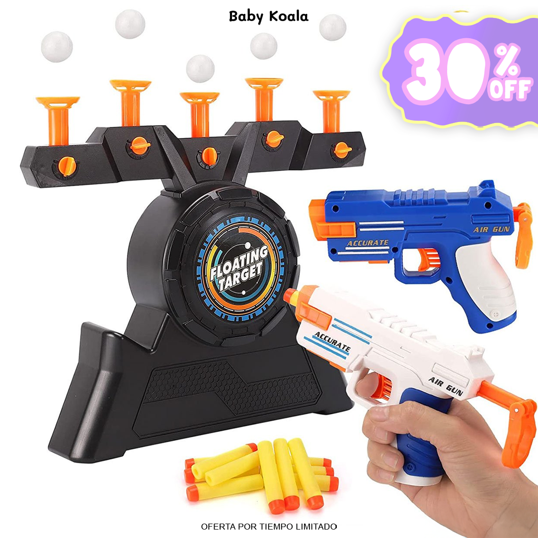 JUEGO FLOATING TARGET / Blaster de dardos
