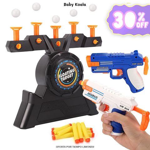 JUEGO FLOATING TARGET / Blaster de dardos
