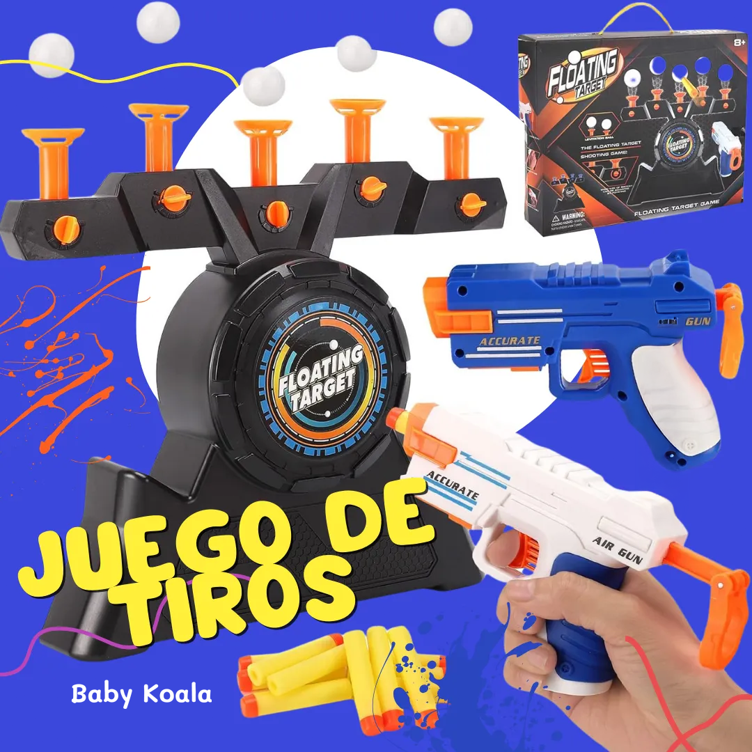 JUEGO FLOATING TARGET / Blaster de dardos