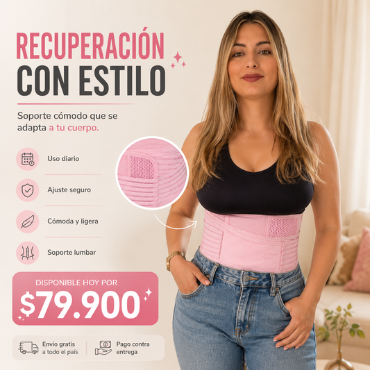 Faja Postparto | Para Recuperación De Cesárea O Parto Natural