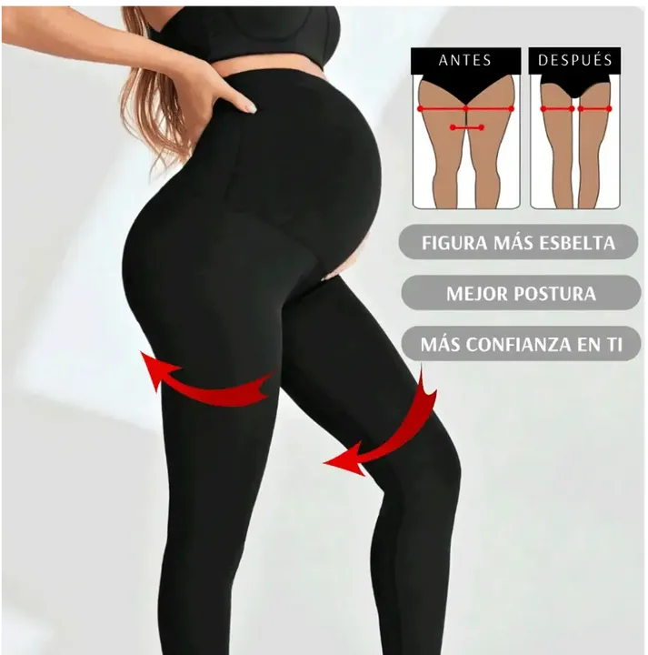 Leggins para embarazadas X 3 unidades
