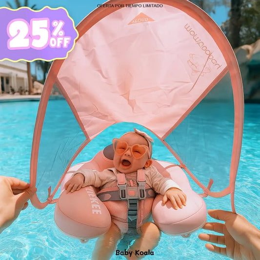 BabyWave® Flotador con techo para bebe