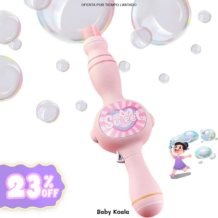 Lanza burbujas resistentes