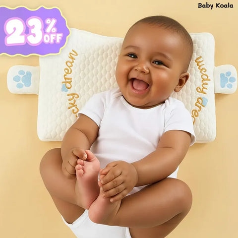 Almohada cabeza bebe