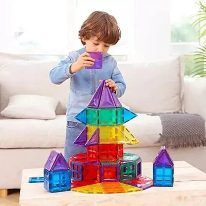 Set de Construcción magnético | 100 Fichas