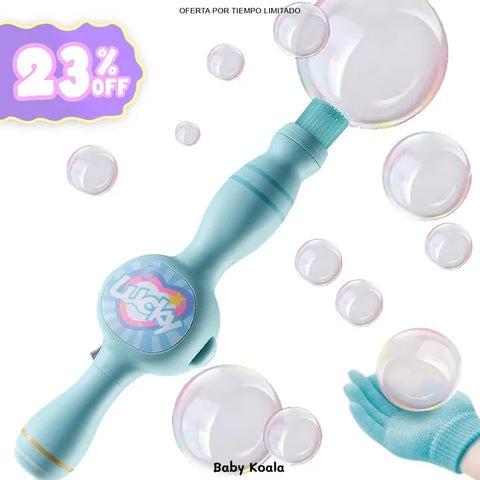 Lanza burbujas resistentes