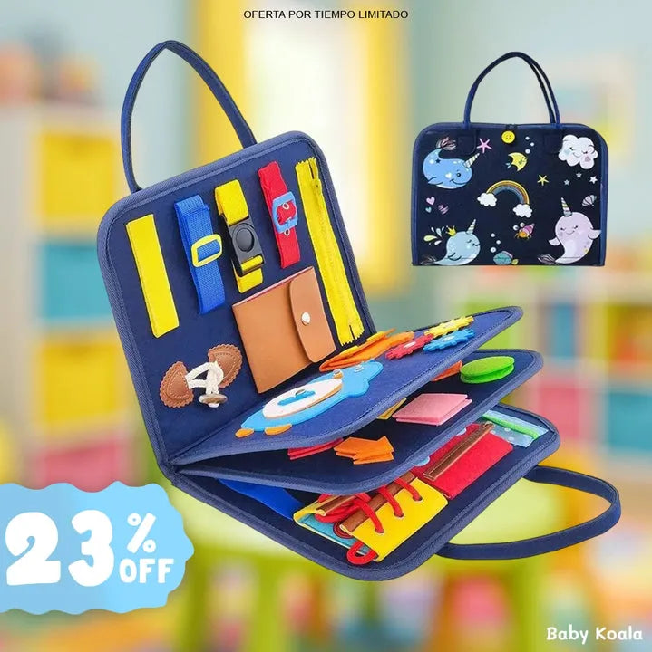 Libro Sensorial Montessori 3D