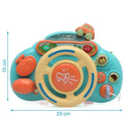 Timón interactivo para coche